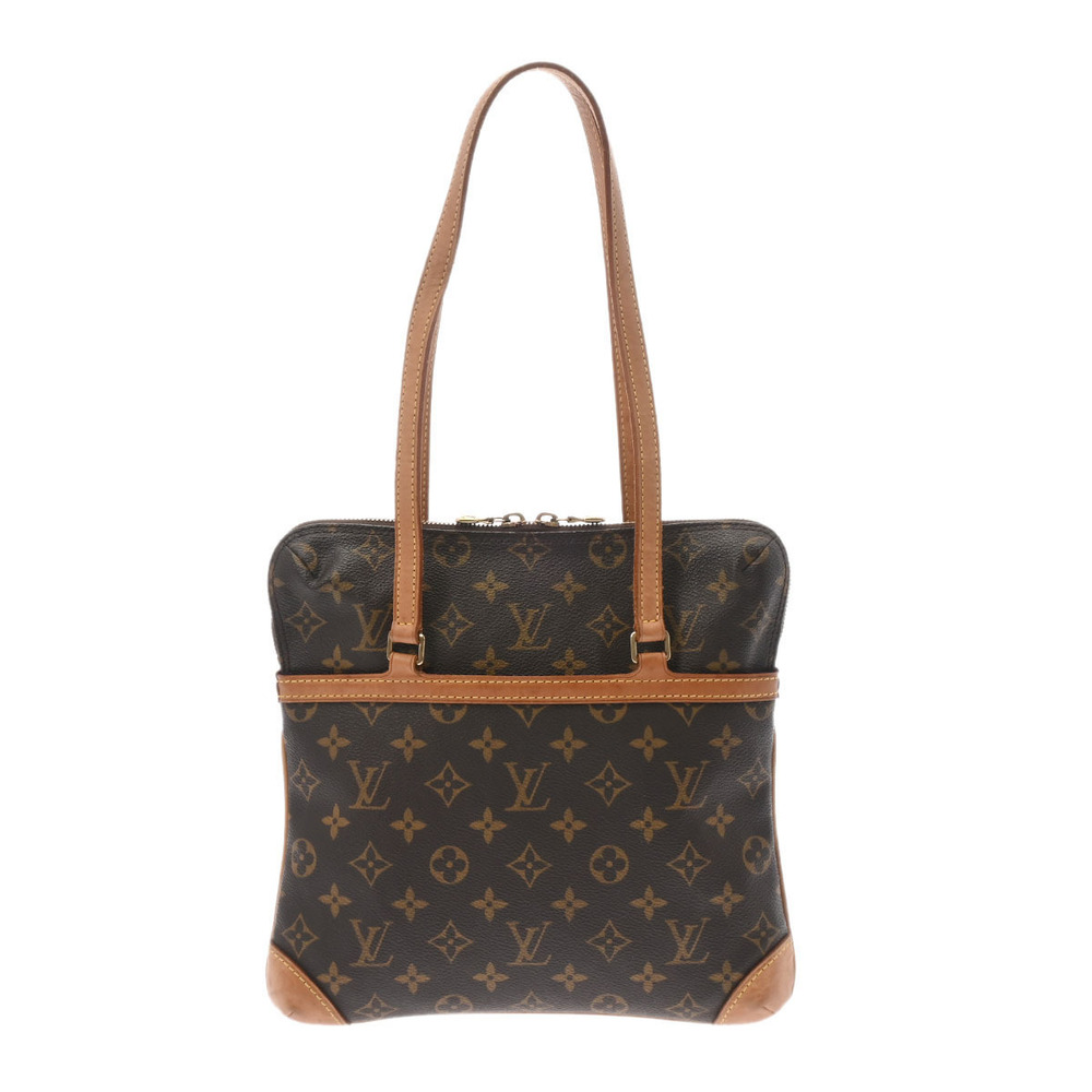 Louis Vuitton Canvas Bag Monogram Brown Cousin Shoulder View 2